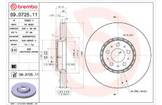 Brzdový kotouč AP 25683 V