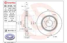 Brzdový kotouč AP 25450 V