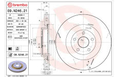 Brzdový kotouč AP 25629 V