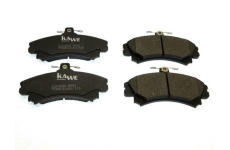 Sada brzdových destiček, kotoučová brzda KAWE 810026