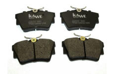 Sada brzdových destiček, kotoučová brzda KAWE 810027