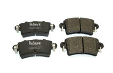 Sada brzdových destiček, kotoučová brzda KAWE 810061