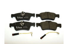 Sada brzdových destiček, kotoučová brzda KAWE 810082