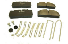 Sada brzdových destiček, kotoučová brzda KAWE 88087