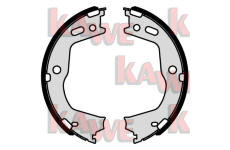 Sada brzdových čelistí, parkovací brzda KAWE 01046