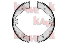 Sada brzdových čelistí, parkovací brzda KAWE 01085