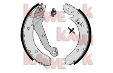 Sada brzdových čelistí KAWE 01360