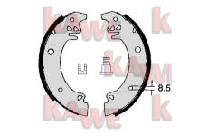 Sada brzdových čelistí KAWE 02750