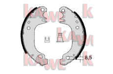 Sada brzdových čelistí KAWE 03110