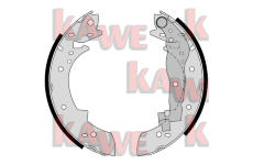 Sada brzdových čelistí KAWE 03330