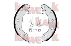 Sada brzdových čelistí KAWE 04711