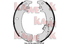 Sada brzdových čelistí KAWE 05090