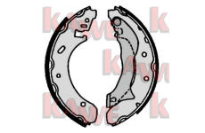 Sada brzdových čelistí KAWE 07100