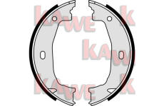 Sada brzdových čelistí, parkovací brzda KAWE 08100