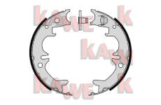 Sada brzdových čelistí, parkovací brzda KAWE 09140