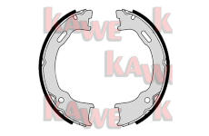 Sada brzdových čelistí, parkovací brzda KAWE 09560