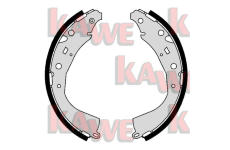 Sada brzdových čelistí, parkovací brzda KAWE 09600