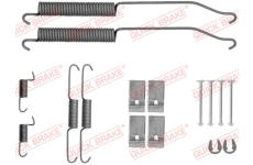Sada příslušenství, brzdové čelisti KAWE 105-0036
