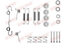 Sada příslušenství, brzdové čelisti KAWE 105-0511