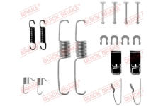 Sada příslušenství, brzdové čelisti KAWE 105-0534