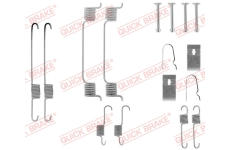 Sada příslušenství, brzdové čelisti KAWE 105-0700