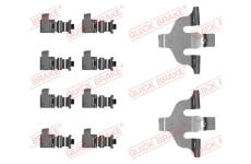 Sada prislusenstvi, oblozeni kotoucove brzdy KAWE 109-0066