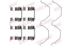 Sada prislusenstvi, oblozeni kotoucove brzdy KAWE 109-1158