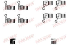 Sada prislusenstvi, oblozeni kotoucove brzdy KAWE 109-1238