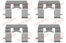 Sada prislusenstvi, oblozeni kotoucove brzdy KAWE 109-1281