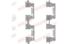 Sada prislusenstvi, oblozeni kotoucove brzdy KAWE 109-1613
