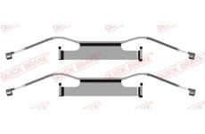 Sada prislusenstvi, oblozeni kotoucove brzdy KAWE 109-1680