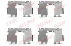 Sada prislusenstvi, oblozeni kotoucove brzdy KAWE 109-1760