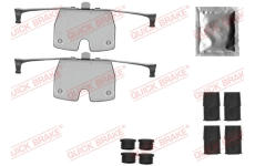 Sada prislusenstvi, oblozeni kotoucove brzdy KAWE 109-1851