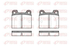 Sada brzdových destiček, kotoučová brzda KAWE 0003 00