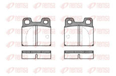 Sada brzdových destiček, kotoučová brzda KAWE 0005 00