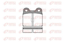 Sada brzdových destiček, kotoučová brzda KAWE 0007 20