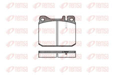 Sada brzdových destiček, kotoučová brzda KAWE 0010 20