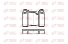 Sada brzdových destiček, kotoučová brzda KAWE 0011 20