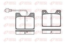 Sada brzdových destiček, kotoučová brzda KAWE 0013 02