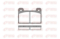 Sada brzdových destiček, kotoučová brzda KAWE 0018 00