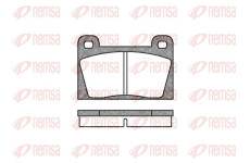 Sada brzdových destiček, kotoučová brzda KAWE 0018 10