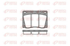 Sada brzdových destiček, kotoučová brzda KAWE 0037 00