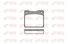 Sada brzdových destiček, kotoučová brzda KAWE 0039 00