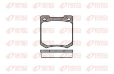 Sada brzdových destiček, kotoučová brzda KAWE 0040 00