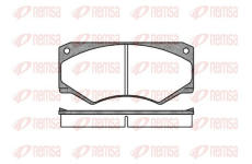 Sada brzdových destiček, kotoučová brzda KAWE 0047 00