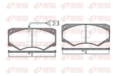 Sada brzdových destiček, kotoučová brzda KAWE 0047 52