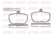 Sada brzdových destiček, kotoučová brzda KAWE 0056 04