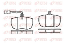 Sada brzdových destiček, kotoučová brzda KAWE 0056 11