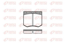 Sada brzdových destiček, kotoučová brzda KAWE 0063 00