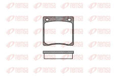 Sada brzdových destiček, kotoučová brzda KAWE 0067 00